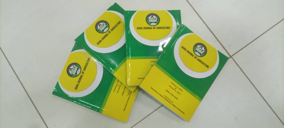 Launching of ADAN Journal by Prof. A.A. Odunsi.
