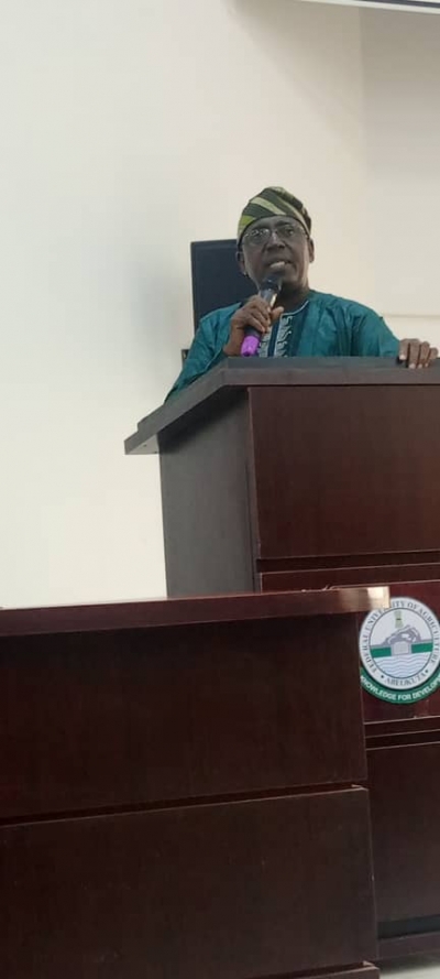 Welcome address by the VC, Prof Kehinde, at the Opening Ceremony of the 8th Conference &amp; 67th Annual General Meeting